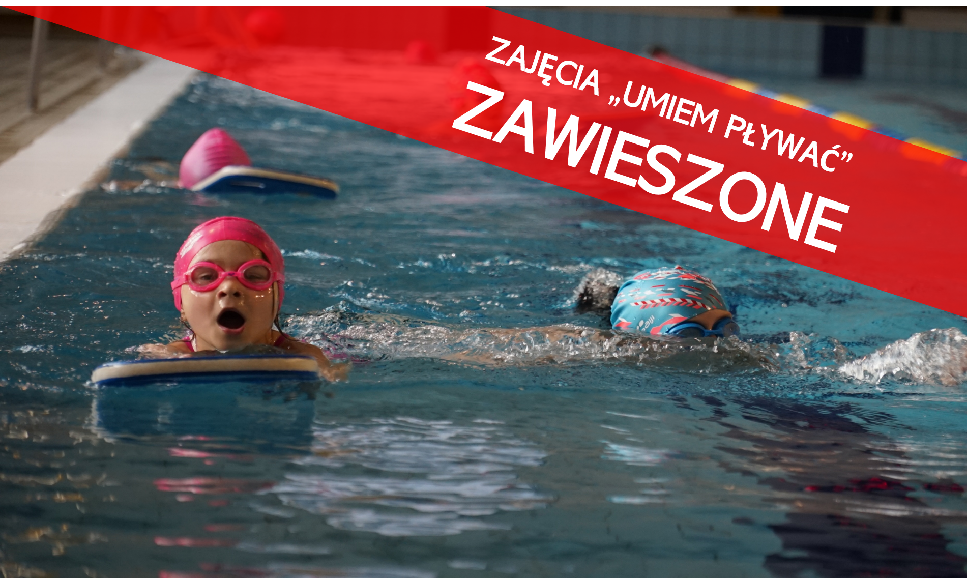 foto:Zajęcia Umiem Pływać zawieszone!